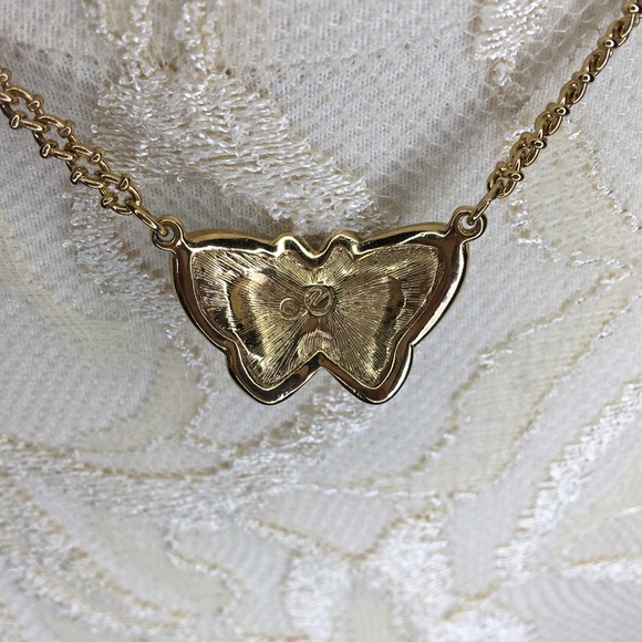 CZ & Gold Butterfly 🦋 Necklace - Picture 5 of 6
